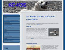 Tablet Screenshot of kc-k9s.co.uk